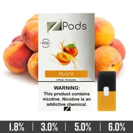 Peach Ziip Pods