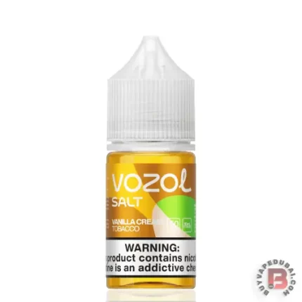 Vozol Saltnic Vanilla Cream Tobacco